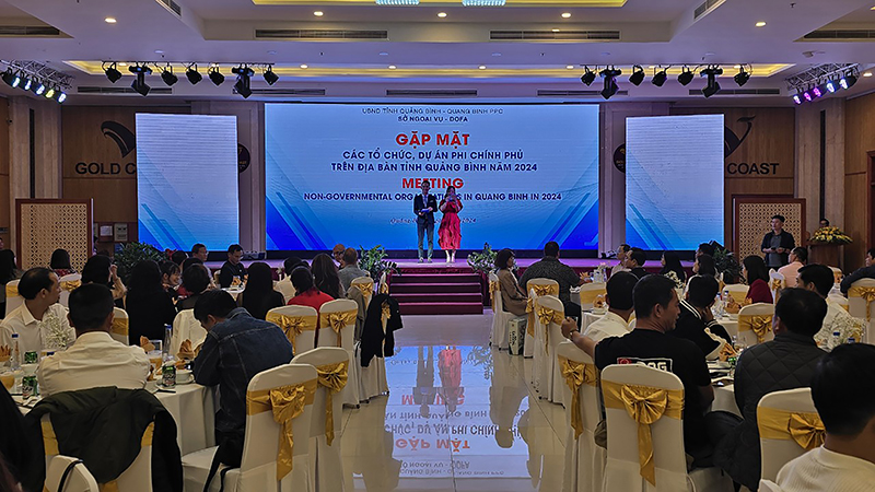 Quang cảnh chương trình gặp mặt